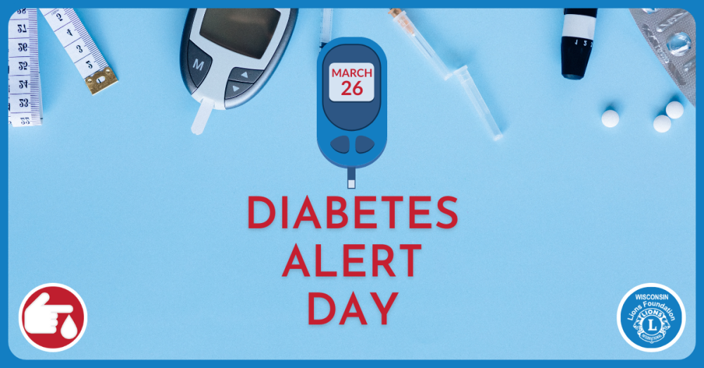 Celebrating Diabetes Alert Day With the Wisconsin Lions Foundation